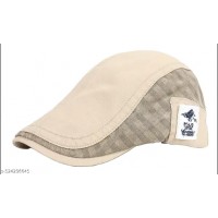 Men's Cotton Beret Golf Ascot Cap (A-26_Free Size_Pack of 1) Men's Cotton Beret Golf Ascot Cap (A-26_Free Size_Pack of 1)