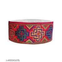NDT Unisex Woolen Kullu Cap/Himachali Cap for Men and Women NDT Unisex Woolen Kullu Cap/Himachali Cap for Men and Women