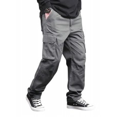  Reguler Fit Cotton Cargo Pants for Men