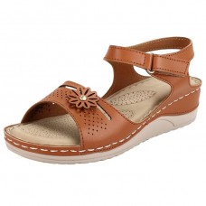 Doctor Sole Comfortable Flats Sandals For Women 1.5 Inch Heel